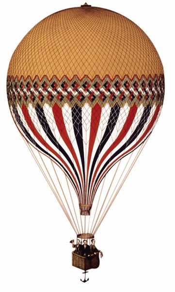 The Tricolor, French balloon