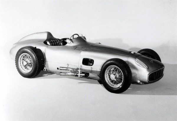 La Mercédès W.196 en 1954