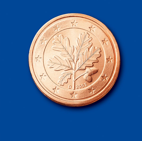 Coin of 2 cents (Germany)
