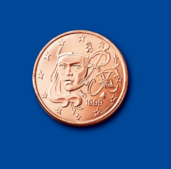 Coin of 1 cent (France)