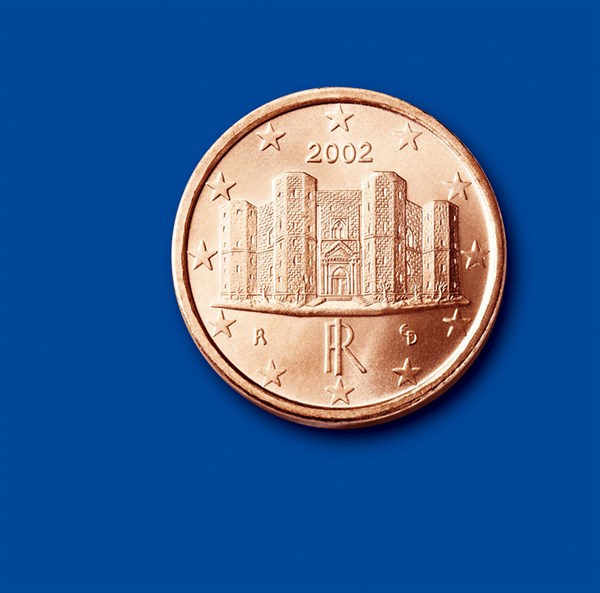 Coin of 1 cent (Italy)