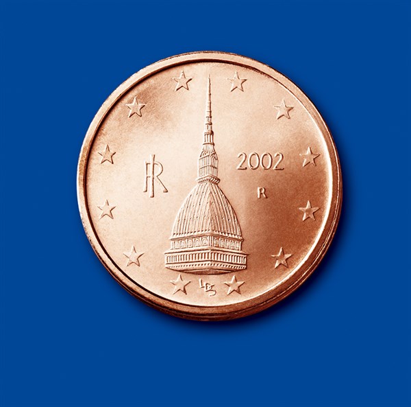 Coin of 2 cents (Italy)