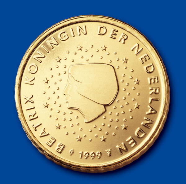 Pièce de 50 Cents (Pays-Bas)