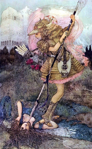 Perseus slaying Medusa