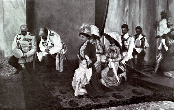 Bulgaria, jubilee mass at the Tirnovo Palace