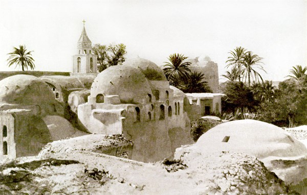 En Egypte, l'église copte d'El Adra
