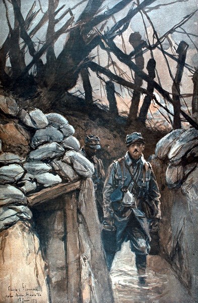 World War I - In the trenches of Notre-Dame-de-Lorette