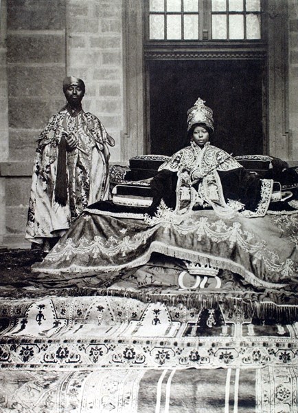 La nouvelle impératrice d'Ethiopie