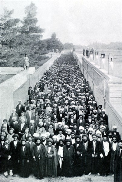 In Persia, peaceful revolution (1906)
