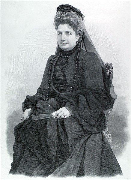 Queen Marguerite, mother of King Victor-Emmanuel III, 1903