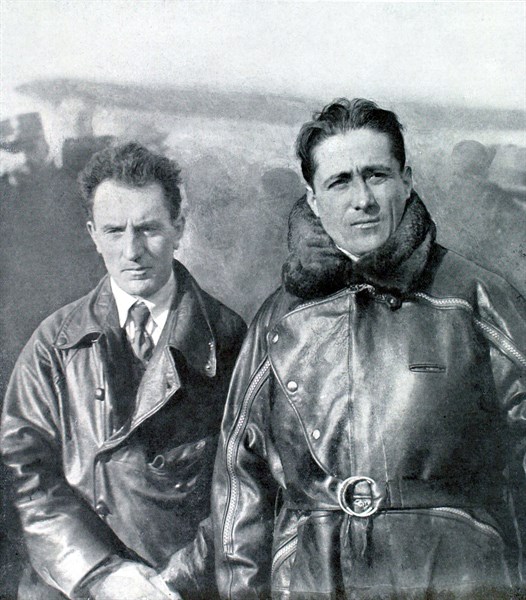 First Paris-New-York nonstop flight, 1930