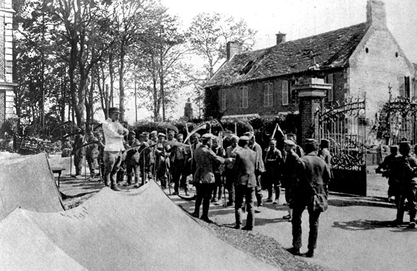 World War I. After the liberation of Lorraine (1918)