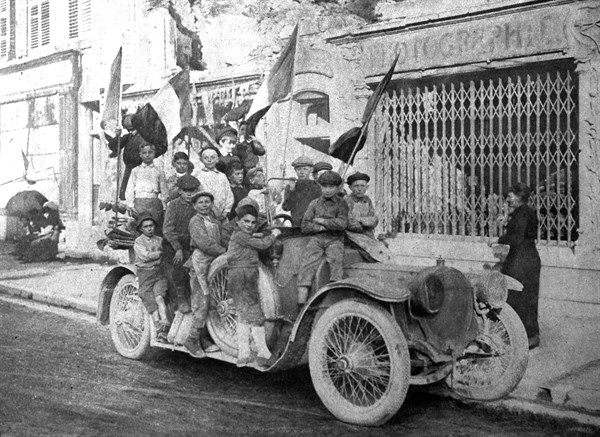 World War I. After the liberation of Lorraine (September 13, 1918)