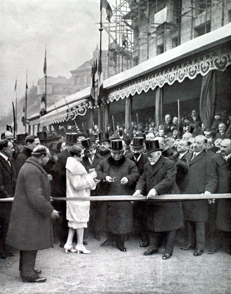 In Paris, 75 years after breaking ground, the completion of Boulevard Haussmann