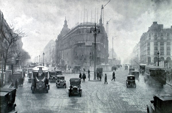 In Paris, 75 years after breaking ground, the completion of Boulevard Haussmann