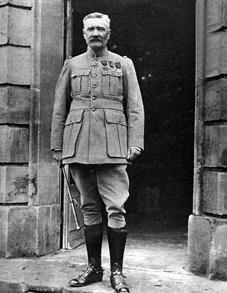 World War I. General Passaga, a Verdun hero (1916)