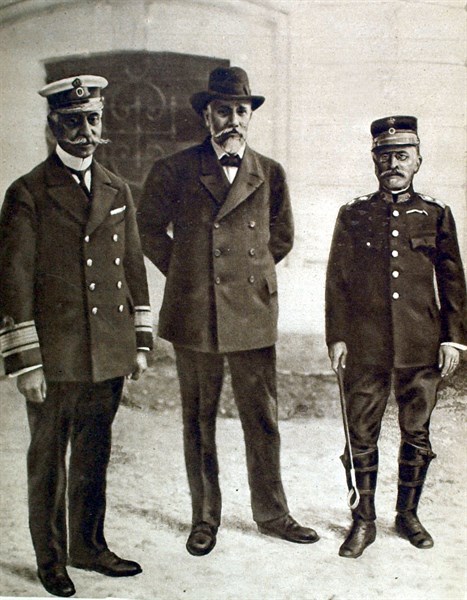 Leaders of the provisional Greek government in 1916