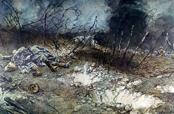 World War I. Capturing the Plateau de Californie