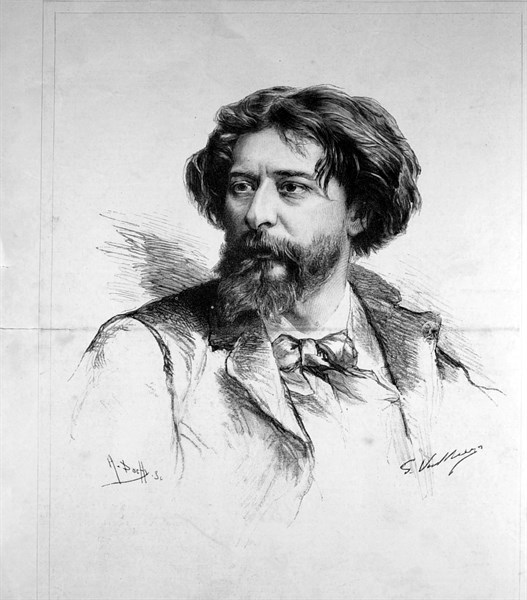 Portrait d'Alphonse Daudet (1887)