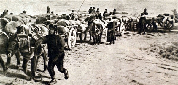 Chinese people settling in Russian Far East, 1918