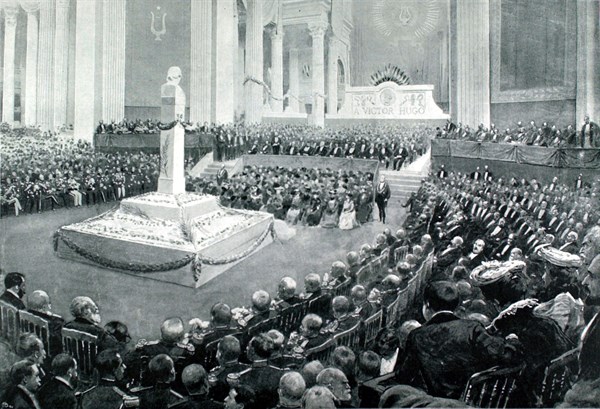 The centennial of Victor Hugo. Official ceremony at the Panthéon (1902)