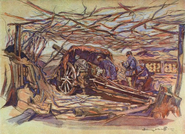Henry Cheffer, canon de 105 à tir rapide