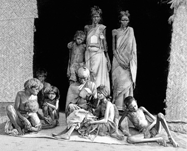 La famine aux Indes (1900)