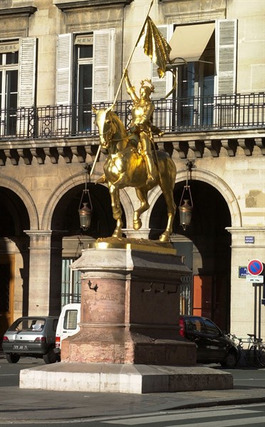Frémiet, equestrian statue of Joan of Arc