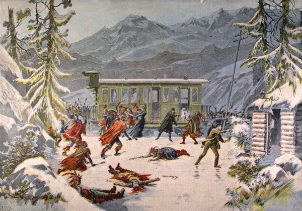 Performance of Jules Verne's "Around the World In 80 Days" at the Châtelet Theater (1898)