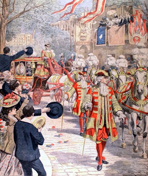 Wedding of the King of Spain, Alfonso XIII, in Madrid (1906)