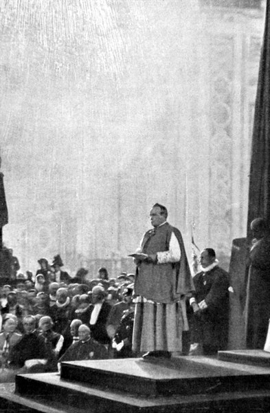 Joan of Arc's beatification in Rome (April 18, 1909)