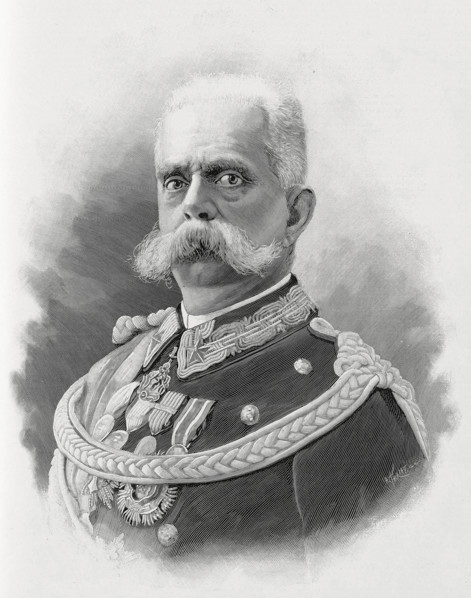 Portrait of King Umberto I of Italy, 1900