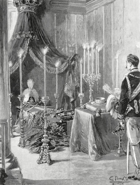 Funeral of King Umberto I, 1900