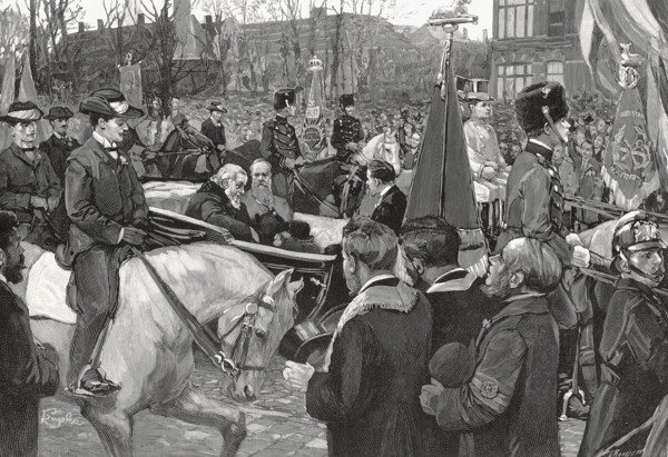 Paul Krüger official visit to the Netherlands, 1900