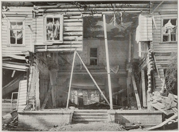 Attentat anarchiste contre M. Stolypine, en Russie le 25 août 1906.