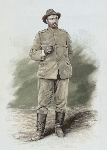 Portrait of Boer leader Louis Botha, 1900
