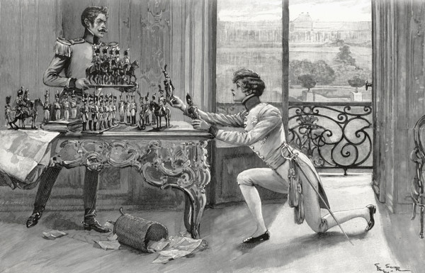 Sarah Bernhardt in  "L'Aiglon", 1900