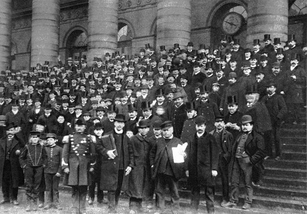 The Stock Exchange in Paris, 1891