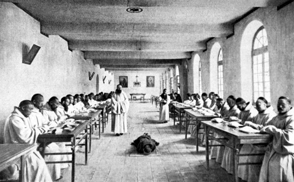 A Trappist monastery, 150 km West from Peking (1910)