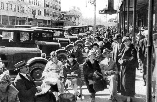 La "potinière" de Saint-Petersburg en Floride (1926)