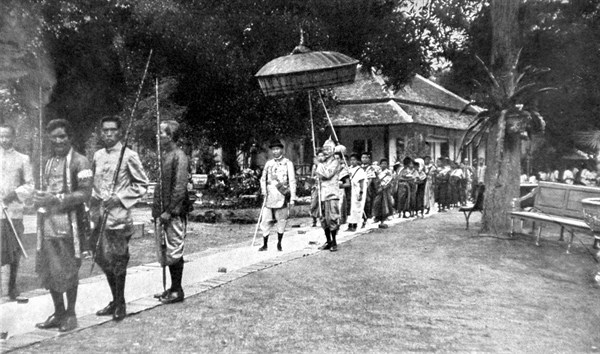 Coronation of His Majesty Monivong, King of  Cambodia