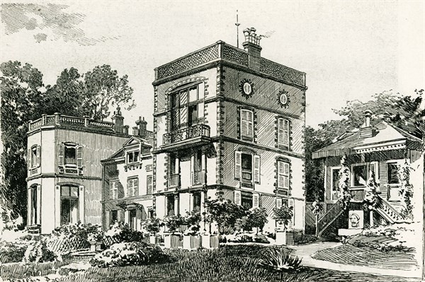 Emile Zola's country house in Médan
