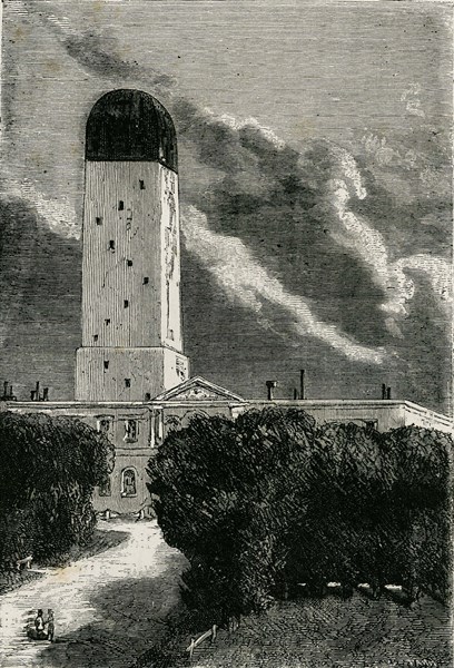 Jules Verne, 'From the Earth to the Moon':
Cambridge Observatory