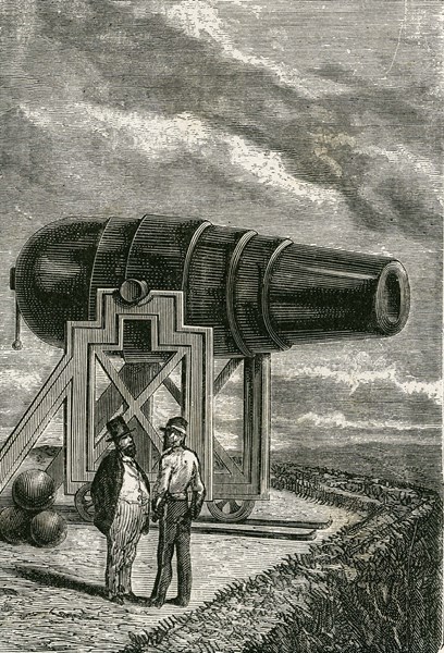 Jules Verne, 'From the Earth to the Moon':
The Columbiad Rodmar