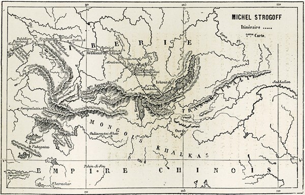 Jules Verne, 'Michael Strogoff. From Moscow to Irkutsk' (illustration)