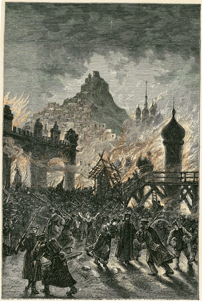 Jules Verne, 'Michael Strogoff. From Moscow to Irkutsk' (illustration)