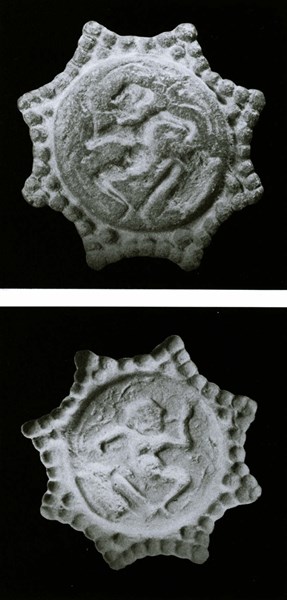 Seal representing a dionysian character