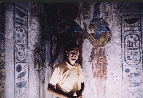 Christian Jacq sur le site de Deir el Medineh