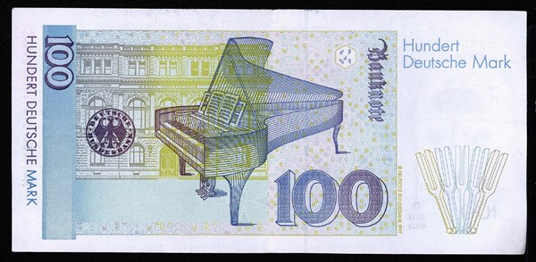 100 Deutsche Mark banknote