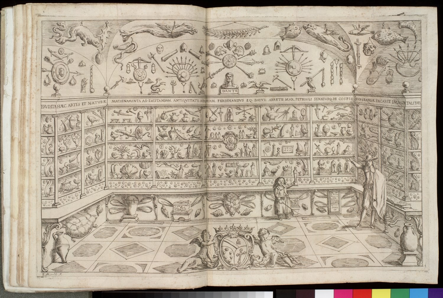 Legati, Cabinet of curiosities